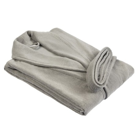 Terry robe Essential, size l, color gray-1