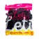 Latex ball 10 ", metal, set 100 pcs., Black color