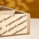 Wooden Kashpo 25.5 × 20 × 5 cm "Favorite Mom", natural