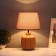 Table lamp "Coca" 1x40W E27 caramel 25x25x38, 5cm