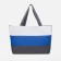 Bag beach on lightning, gray/blue/white color