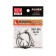 Offset hooks Kujira Spinning 505, BN color, No. 2/0, 5 pcs.