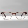Glasses GA0465 (color: C1 black, orange; diopter: +2.5; tint: no)