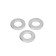 Washer Stroybat, flat, DIN125, galvanized, M12, 8 pcs
