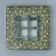 Box for 16 sweets with cells “Happy New Year” 17.7 x 17.7 x 3.8 cm, New Year