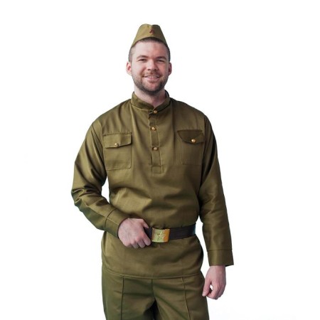 A male military set, cap, gymnast, belt with a hut, p. 46-48, height 170-180 cm