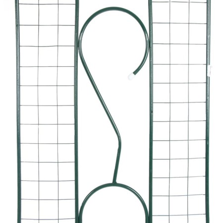 Shpalera, 210 × 50 × 1 cm, metal, green, "patterned"-1