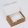 Packaging for chicken wings, nuggets, craft, 11.5 x 7.5 x 4.5 cm