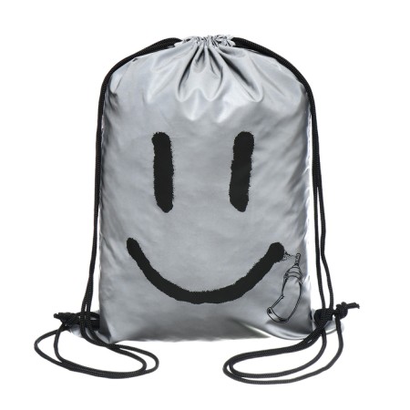 A bag for shoes 460 x 340 mm, silk -screen, reflective elements, phoenix "Smile"