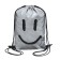 A bag for shoes 460 x 340 mm, silk -screen, reflective elements, phoenix "Smile"
