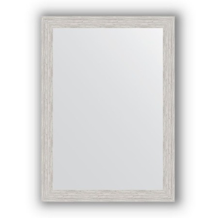 Mirror in the baguette frame - silver rain 46 mm, 51 x 71 cm, evoForm