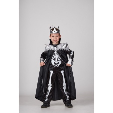 Carnival costume "Koschey Immortal", height 1128 cm, p. 64: shirt, trousers, cloak, crown-2