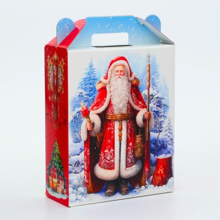 New Year. Gift box New Year's gift "Rus" with animation 16.8 x 6.8 x 20, 9 cm.-2