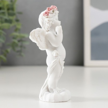Polystone souvenir "Snowty angel in pink flirty" mix 9.2x3.2x4.7 cm-2