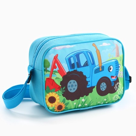 Children's handbag 19.5*14.5*7cm, Blue Tractor-1