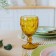 Magistro glass glass "Variet", 320 ml, yellow color