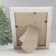 Photo frame MDF 10x15 cm, No. 6, milk oak (plastic screen)
