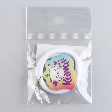 Hair gum "Kawai", anime, d = 4 cm-4