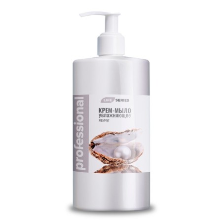Professional cream-soem "Natural Pearl" with a dispenser, 430 ml