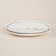 A set of porcelain plates SL Home "House", D = 21 cm, white color