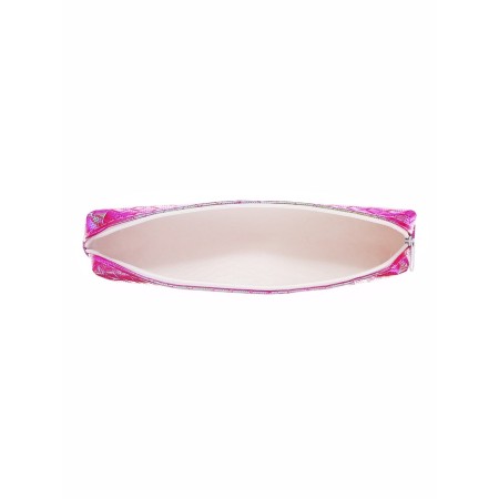 School Penal on the zipper is pink, corrugated, corrugated-3