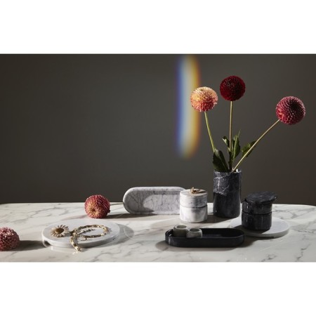 Bergenson Bjorn Marm jewelry box, 10.5x11.8 cm, color white marble-8