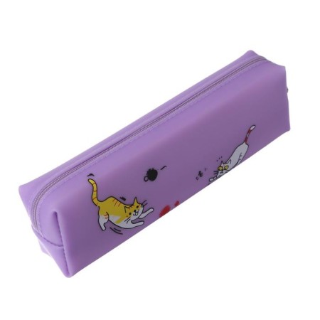School foam on lightning Silicone "Cat", mix-2