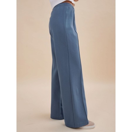 Female trousers, size l, jeans color-1