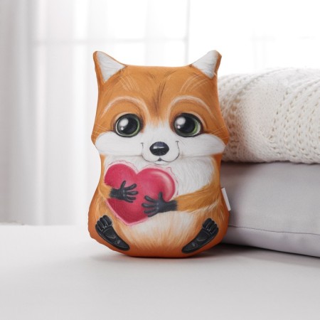 Antistress toy "Fox with heart"-1