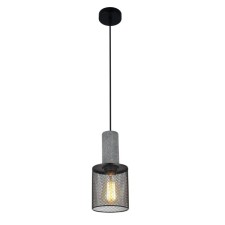 Suspendor Gerhort G51265/1C BK BK, 1x40W, E27, 146x12.5x12.5 cm, gray color is gray