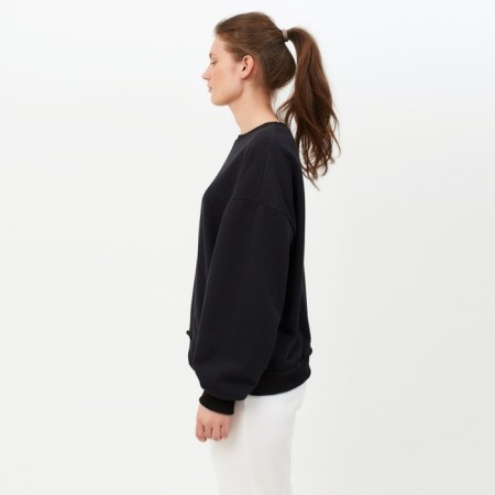 Female sweatshirt Minaku: Casual Collection Black color, size 50-52-1