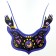 Carnival set "Dark Witch": Hat, collar