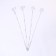 Support for orchids, h = 44 cm, plastic, transparent, mix