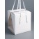 Box under the bento-port with ribbons, white, 21 x 21 x 25 cm