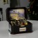 LED figure "Christmas tree market" 20 × 14 × 12 cm, polystone, AAX3 batteries (not in the kit), USB, glow warm white