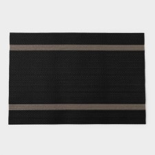 Serving napkin on the Rona table, 45 × 30 cm, black color