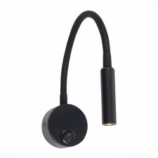 Wall lamp ST LUCE. ST653.431.01. 1x3 W, LED, 3000K, 150 LM, 36x6.3x42.5 cm, black color