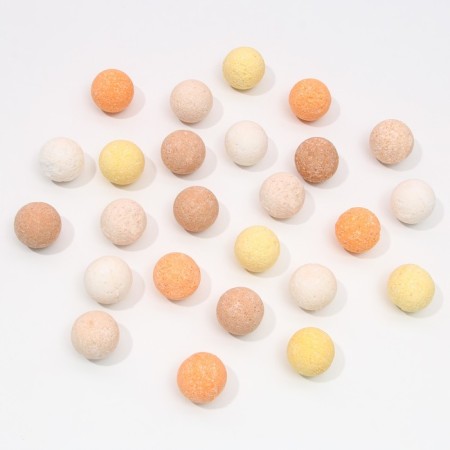 Gift set of cosmetics, bath bombs 25 x 10 g, vanilla coffee aroma, pure happiness-2