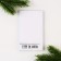 New Year. Block for recording rectangular mix "New Year's mood", 50 sheets