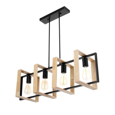Lumber "Liam" 5he27 40W black 80x25x70 cm