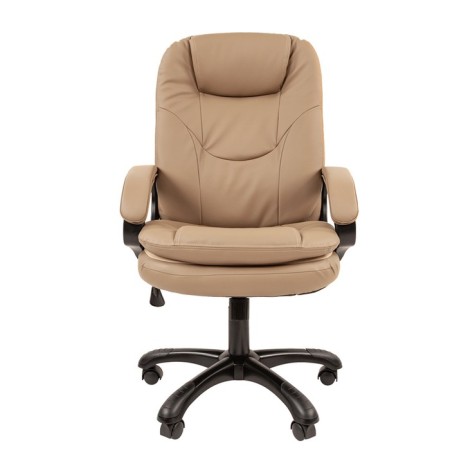 Chair Chairman 668 Eco -Premium beige, black plastic-1