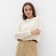 Jumper Women's Mist "Heart", p. M, milk
