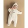 Combineson winter children, height 68 cm, dairy color