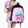 School backpack, ergonomic back Art Hype Girl, 39x32x14 cm