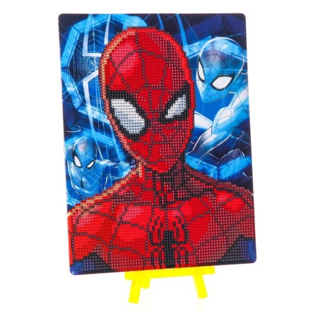 Diamond mosaic, 20 x 25 cm, spider-man-4