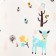 A waterproof diaper, 50*70 cm "deer"