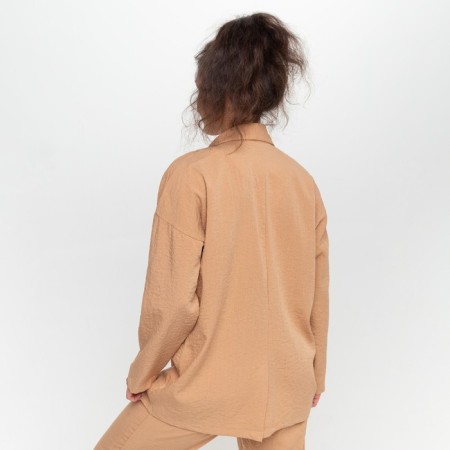Casual Casual Set (jacket and trousers), beige color, size 46-5