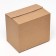 The box is folding, brown, 23 x 15 x 20 cm