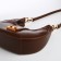Female bag Textura, small size, brown color