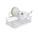 Drying for dishes and devices, table, with a pallet, chromium color, kb015